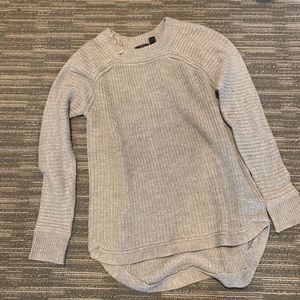 Heavy gray sweater